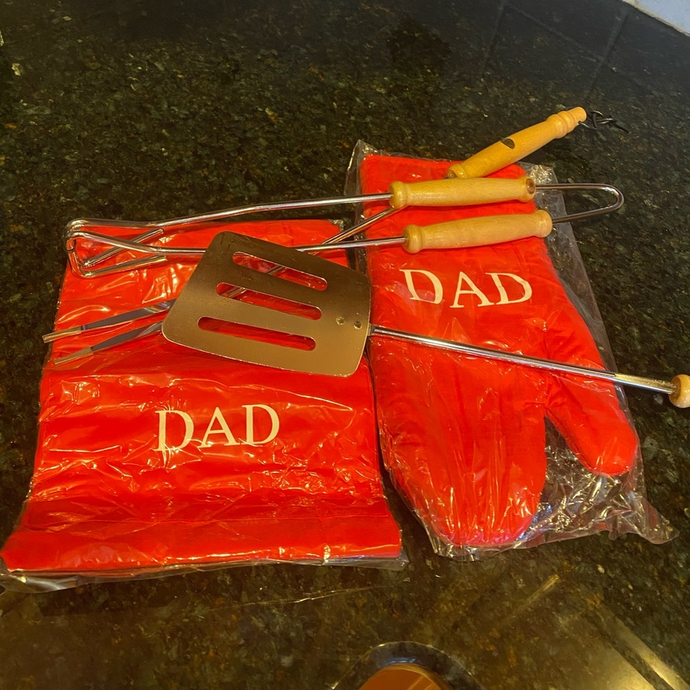 BBQ grilling utensils set
